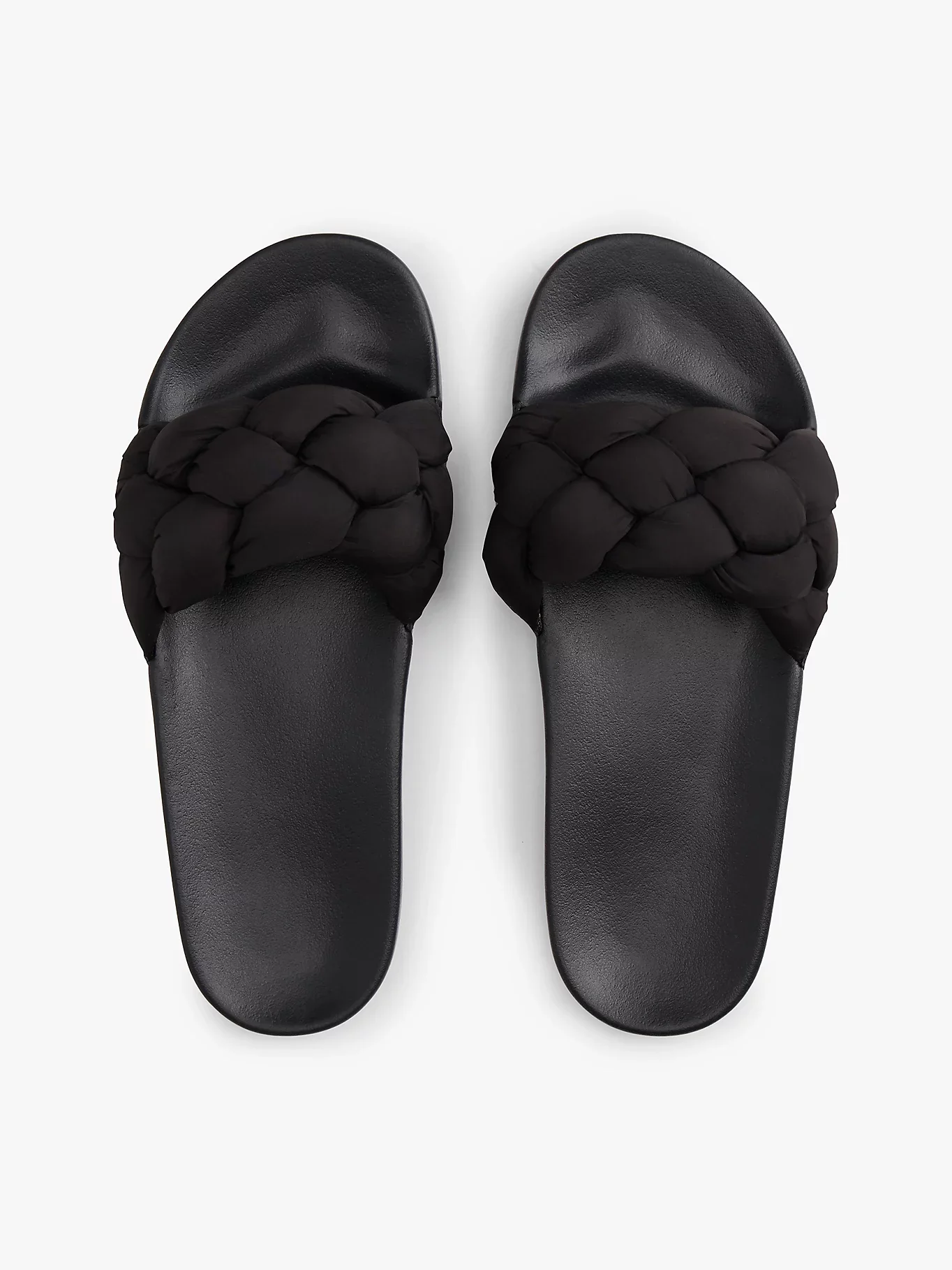 Tommy Hilfiger naisten sandaalit TJW Braided Slides, musta - Image 3