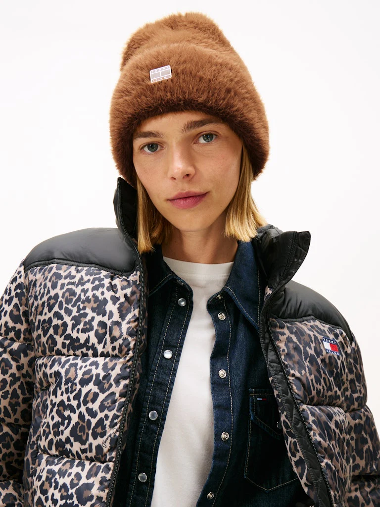 Tommy Hilfiger naisten pipo W HERITAGE FLUFFY BEANIE, Kameli - Image 2
