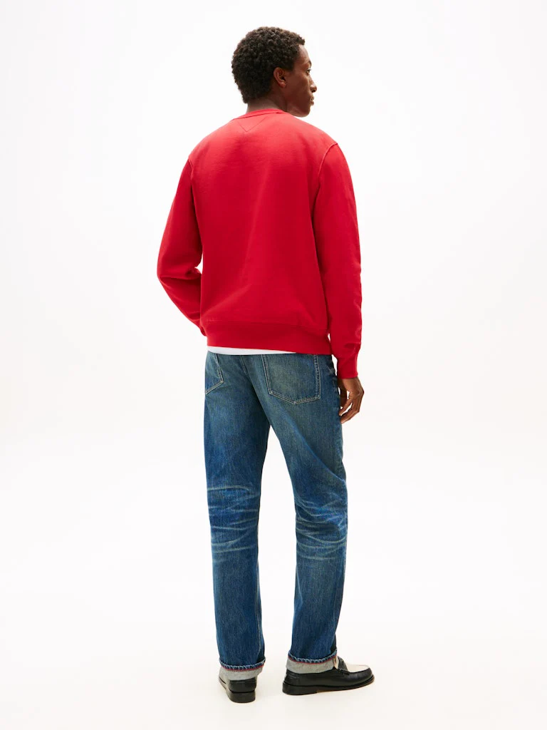 Tommy Hilfiger miesten collegepaita Tommy Ebro Flag Sweatshirt, punainen - Image 3
