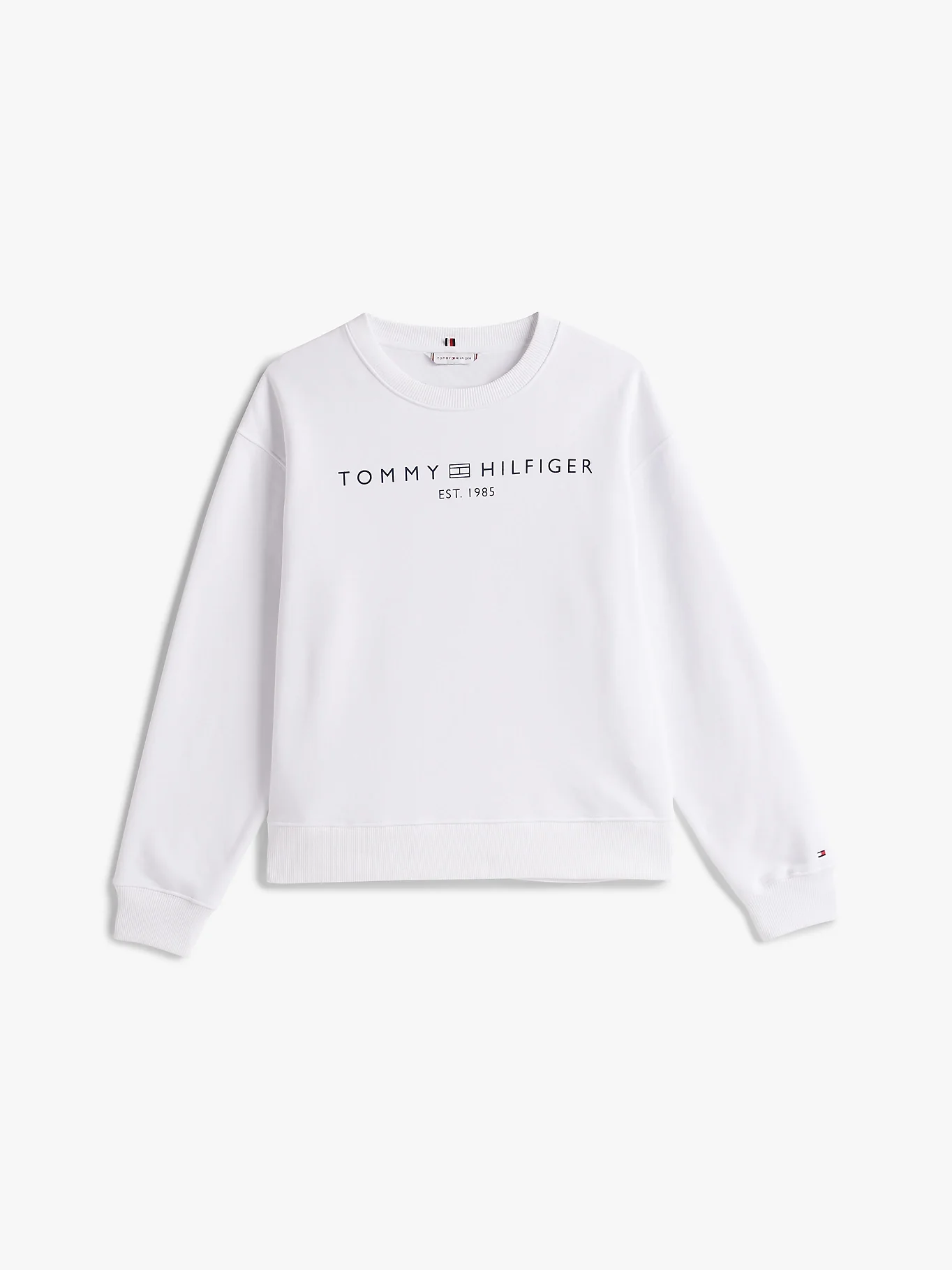 Tommy Hilfiger college, MDRN REG CORP LOGO SWEATER Valkoinen - Image 3