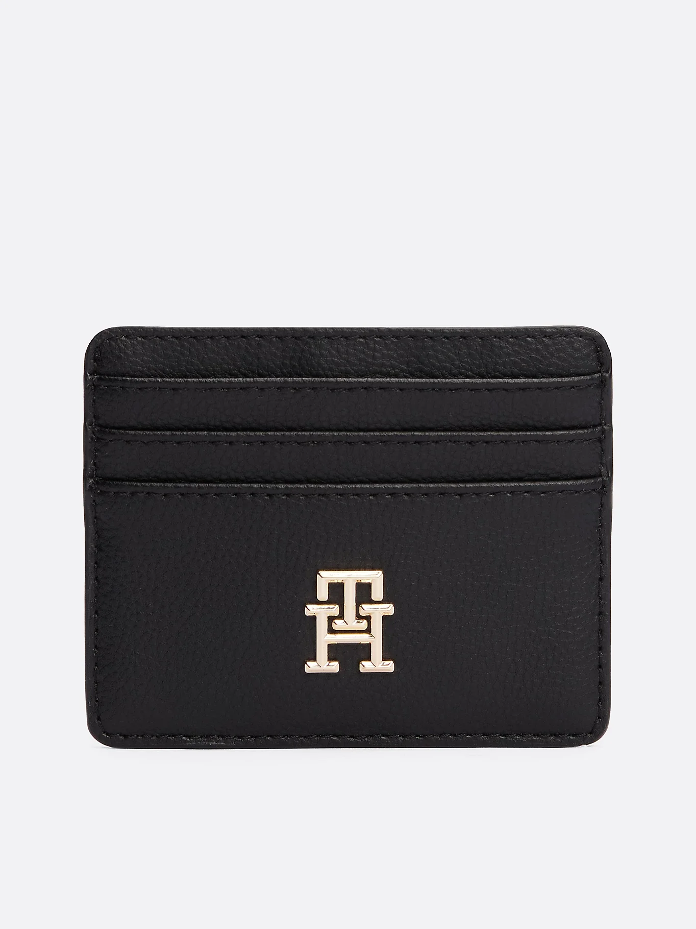 Tommy Hilfiger Korttikotelo, TH SOFT LOGOTAPE CC HOLDER Musta