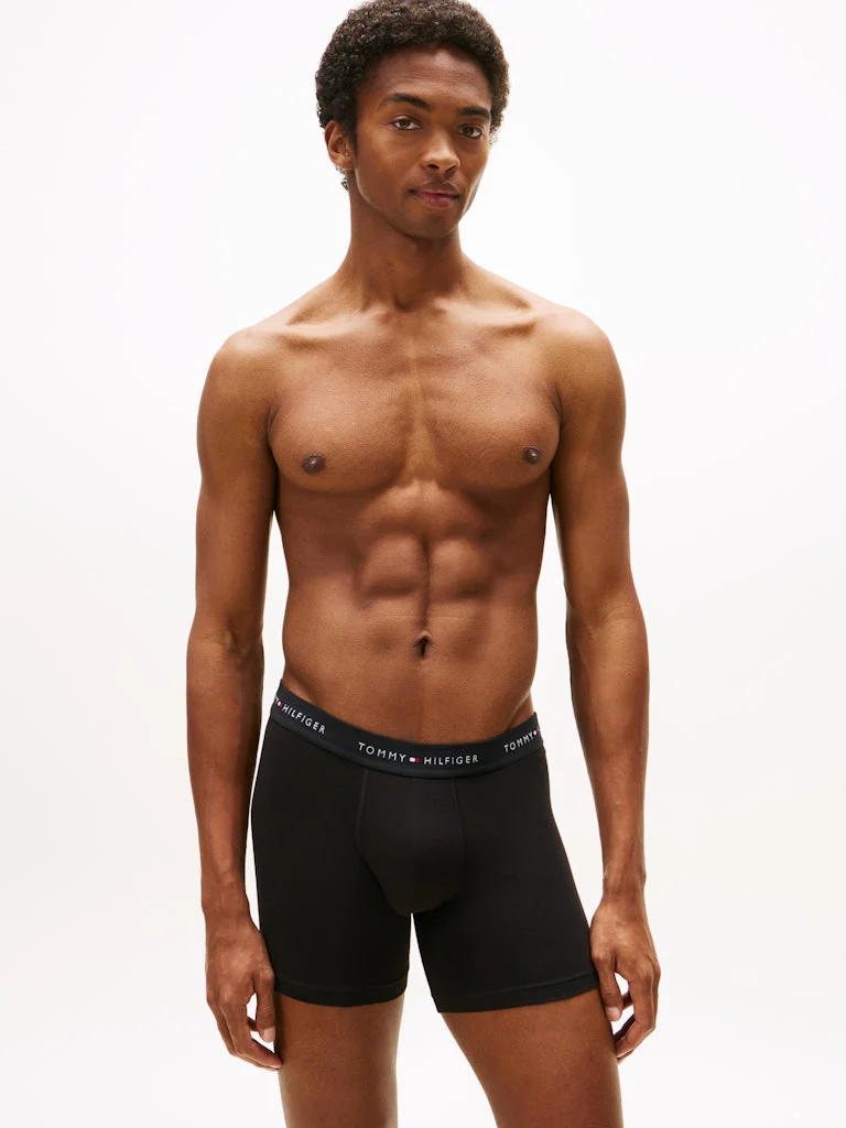 Tommy Hilfiger Miesten Bokserit, 3P Boxer Brief Musta - Image 2