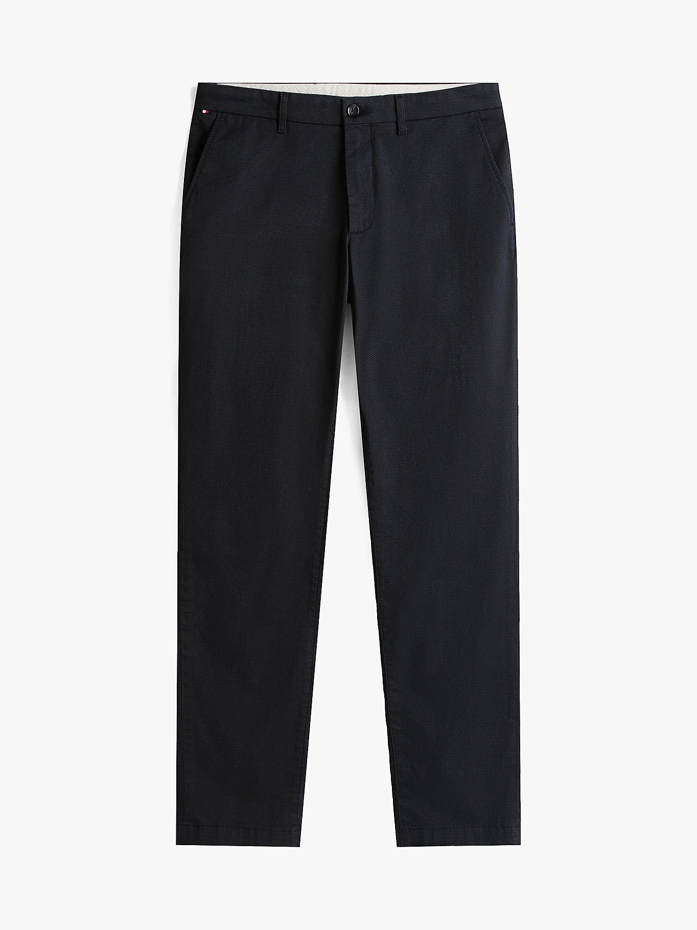 Tommy Hilfiger miesten chinot, DENTON PRINTED STRUCTURE CHINO Tummansininen - Image 5