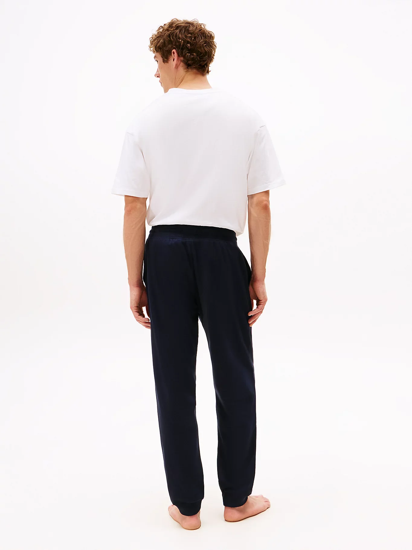 Tommy Hilfiger miesten collegehousut, TRACK PANT NOS Tummansininen - Image 3