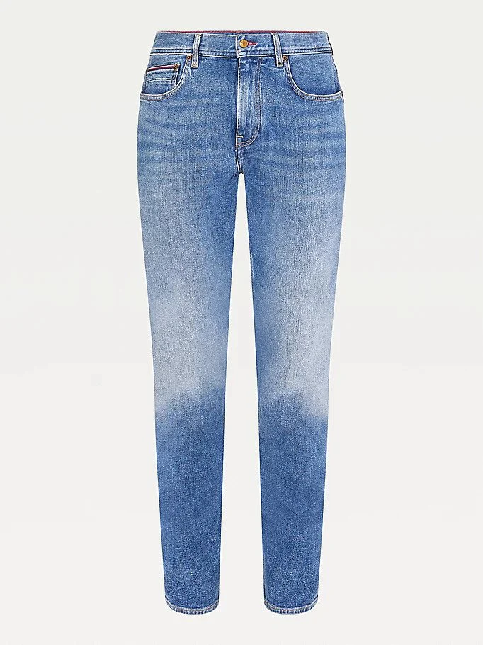 Tommy Hilfiger, Miesten Farkut, Straight Denton Boston Nos Indigo