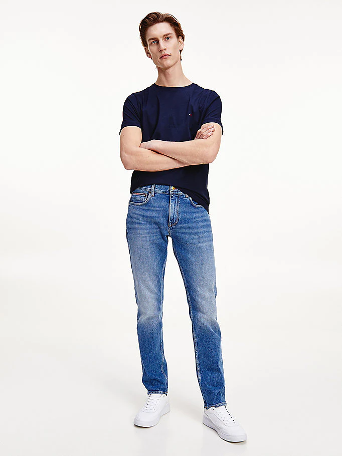 Tommy Hilfiger, Miesten Farkut, Straight Denton Boston Nos Indigo - Image 2