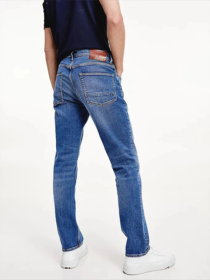 Tommy Hilfiger, Miesten Farkut, Straight Denton Boston Nos Indigo - Image 3