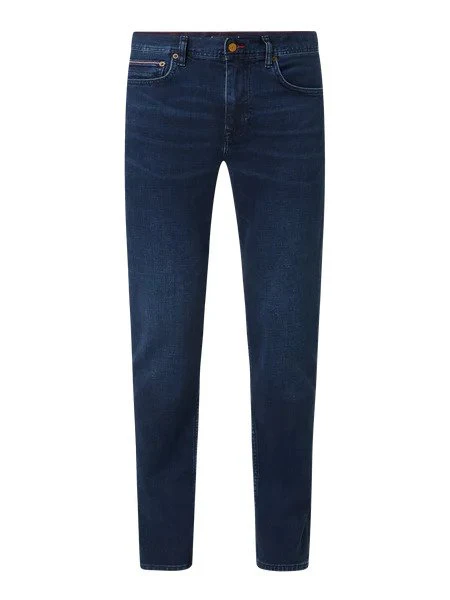 Tommy Hilfiger Miesten Farkut, Straight Denton Nos Bridg Indigo - Image 2