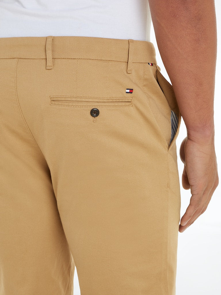 Tommy Hilfiger Miesten Housut, CHINO DENTON PRINTED STRUCTRE Beige - Image 5