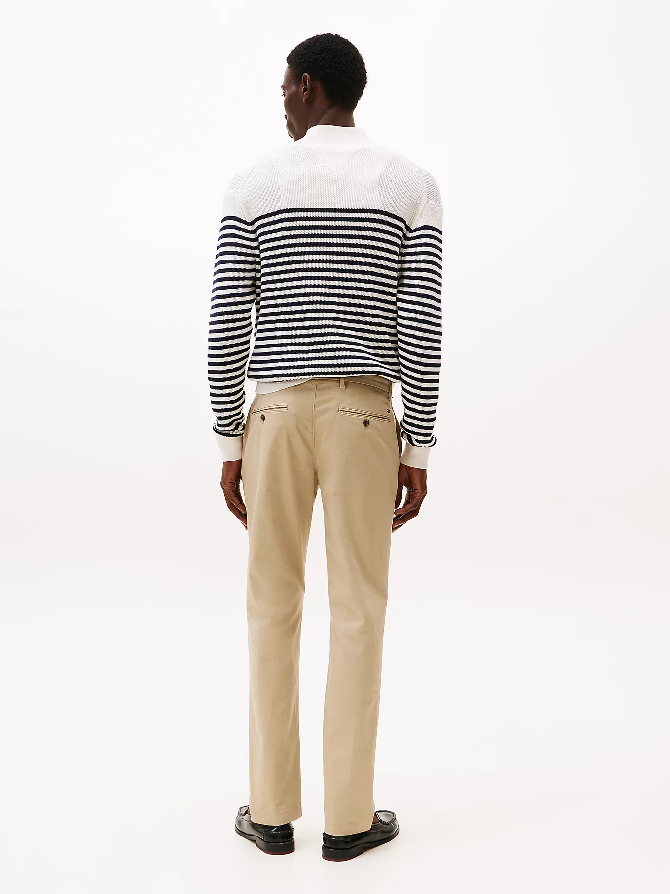 Tommy Hilfiger miesten housut, DENTON PRINTED STRUCTURE CHINO Beige - Image 2