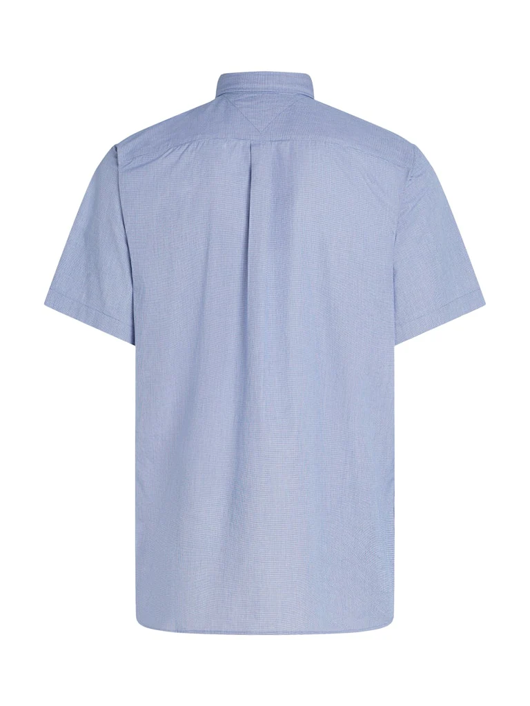 Tommy Hilfiger miesten kauluspaita, FLEX POPLIN HOUNDSTOOTH SHIRT Sininen Kuosi - Image 4