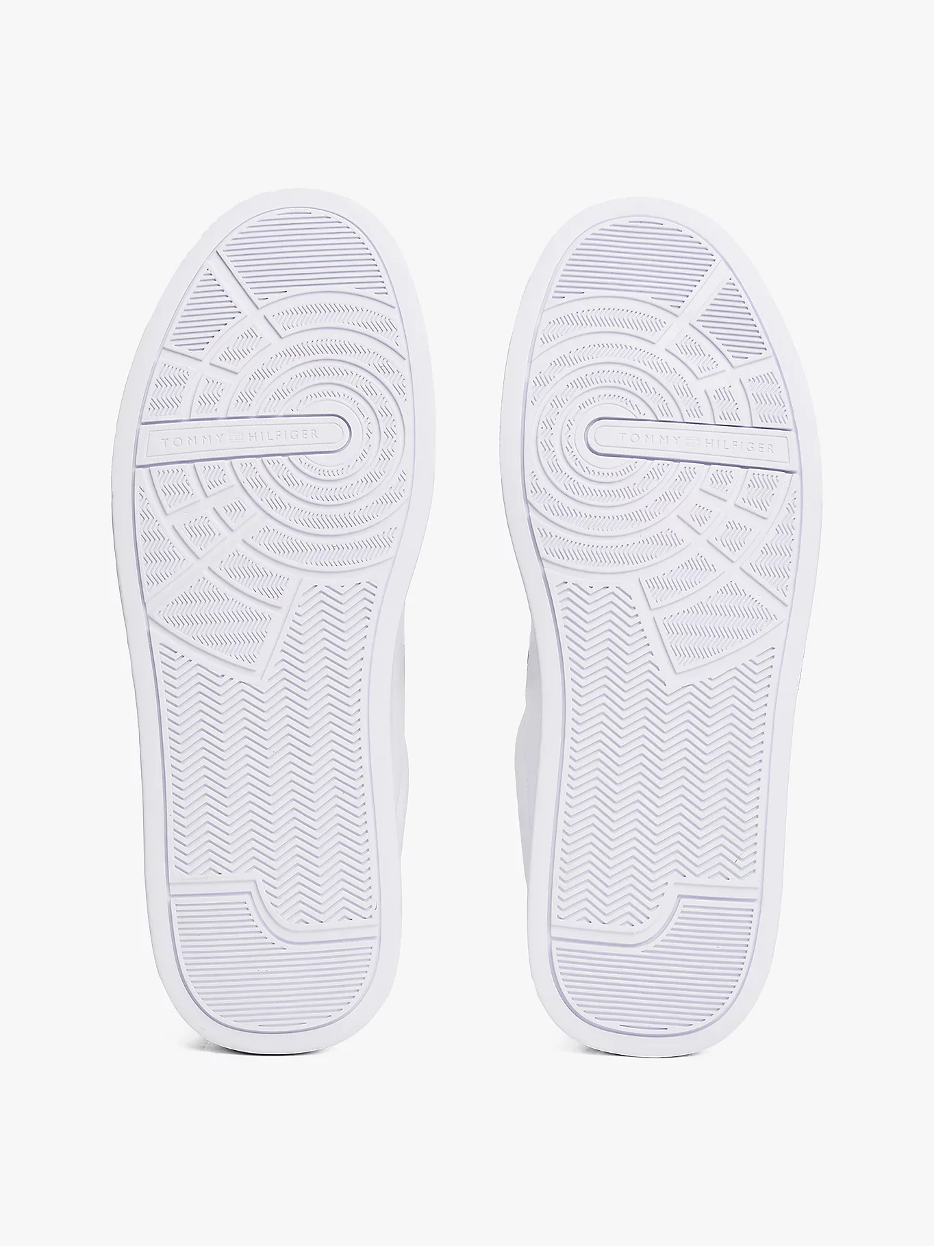 Tommy Hilfiger miesten tennarit, TH COURT LEATHER DETAIL ESS Valkoinen - Image 4
