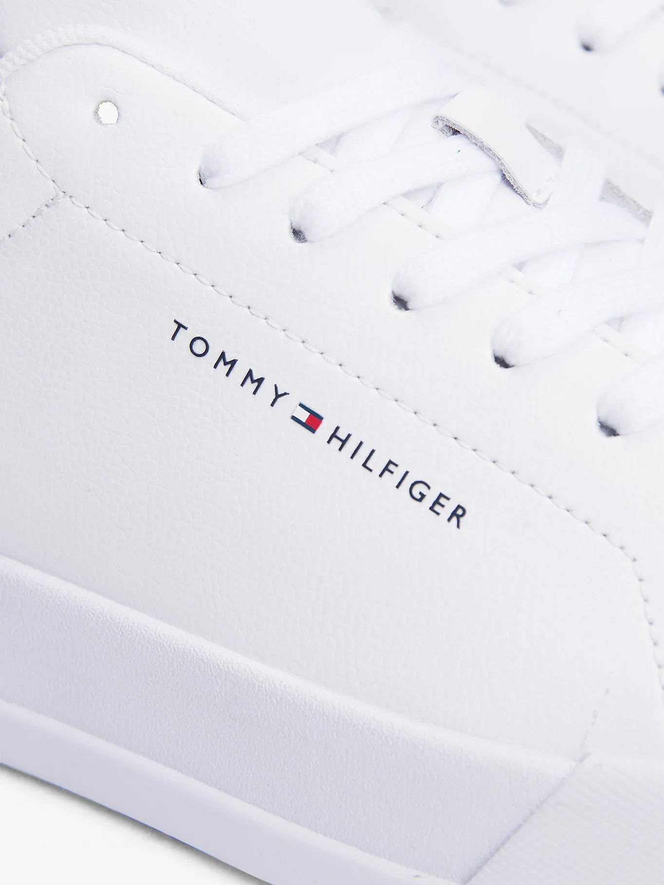 Tommy Hilfiger miesten kengät, TH COURT LTH DETAIL ESS Valkoinen - Image 4