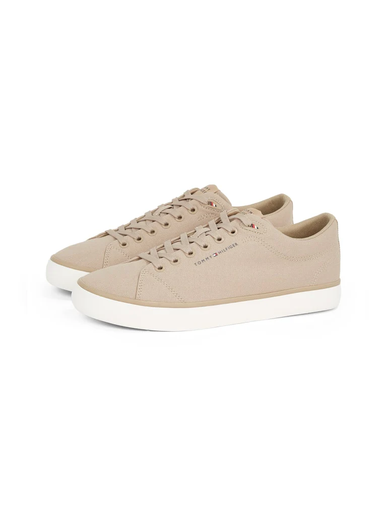 Tommy Hilfiger miesten kengät, TH HI VULC LOW CORE CANVAS Beige - Image 6