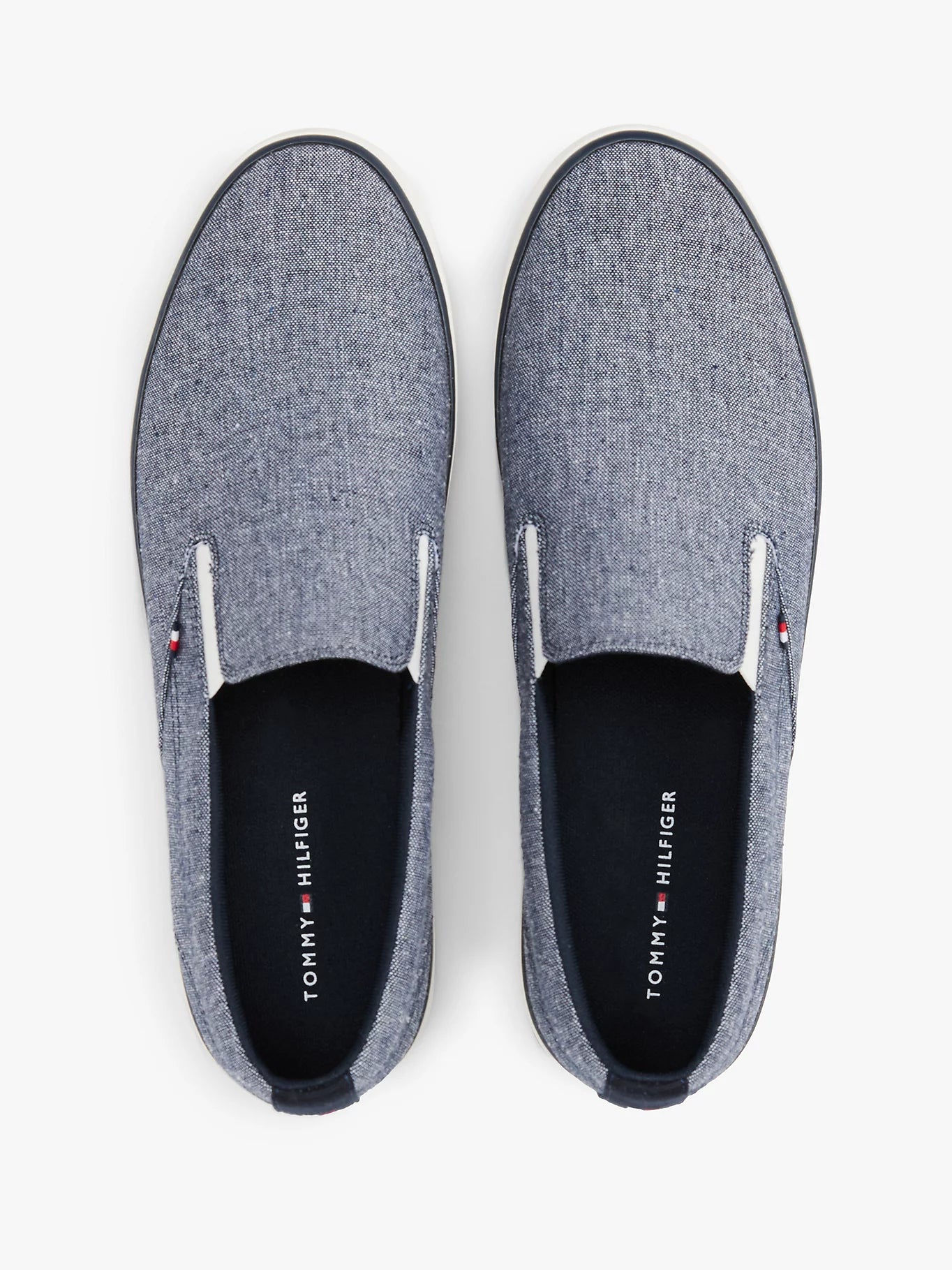 Tommy Hilfiger miesten lenkkarit, TH HI VULC LOW SLIP ON Sininen Kuosi - Image 2