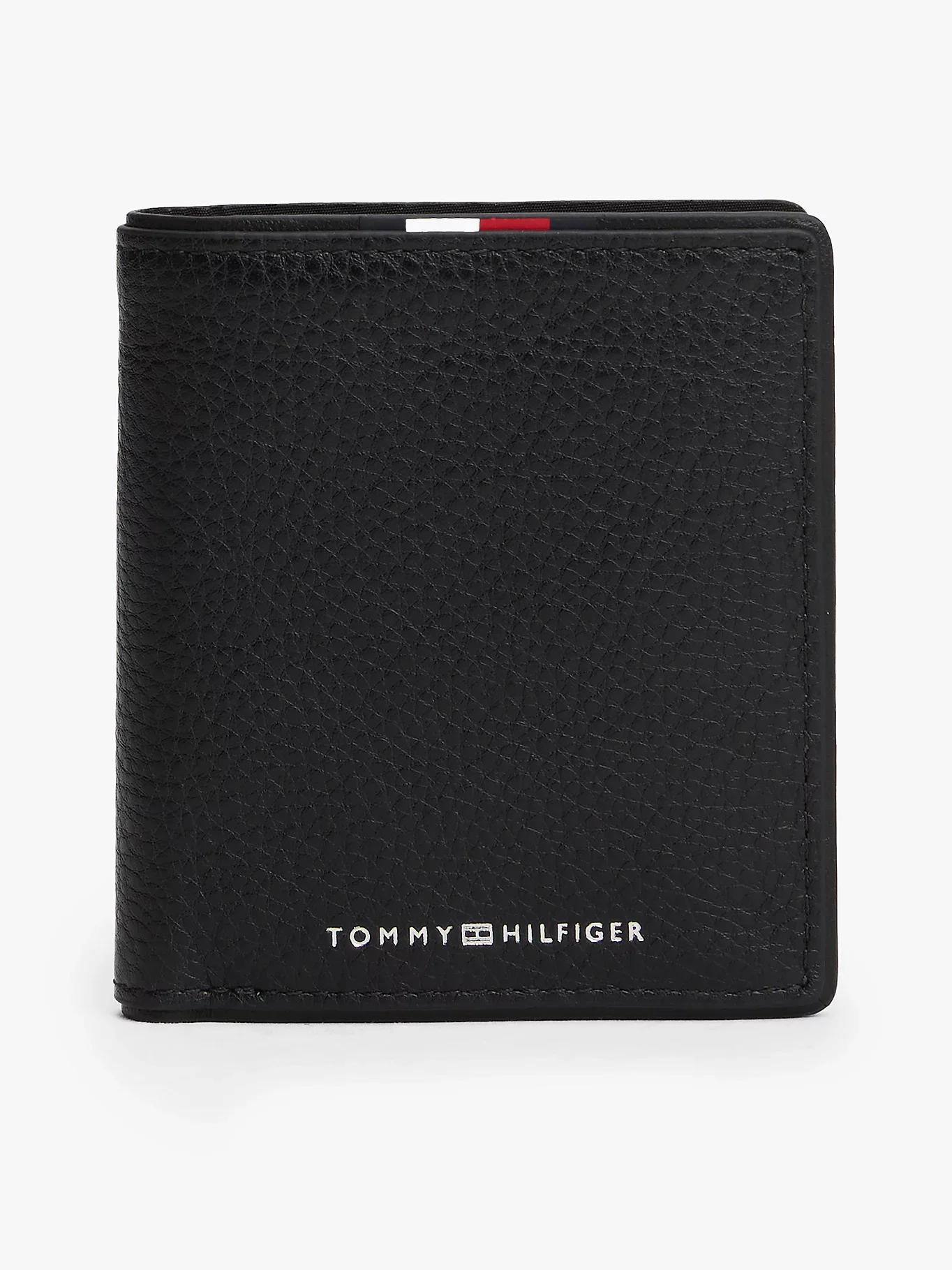 Tommy Hilfiger miesten lompakko, TH CORP TRIFOLD Musta