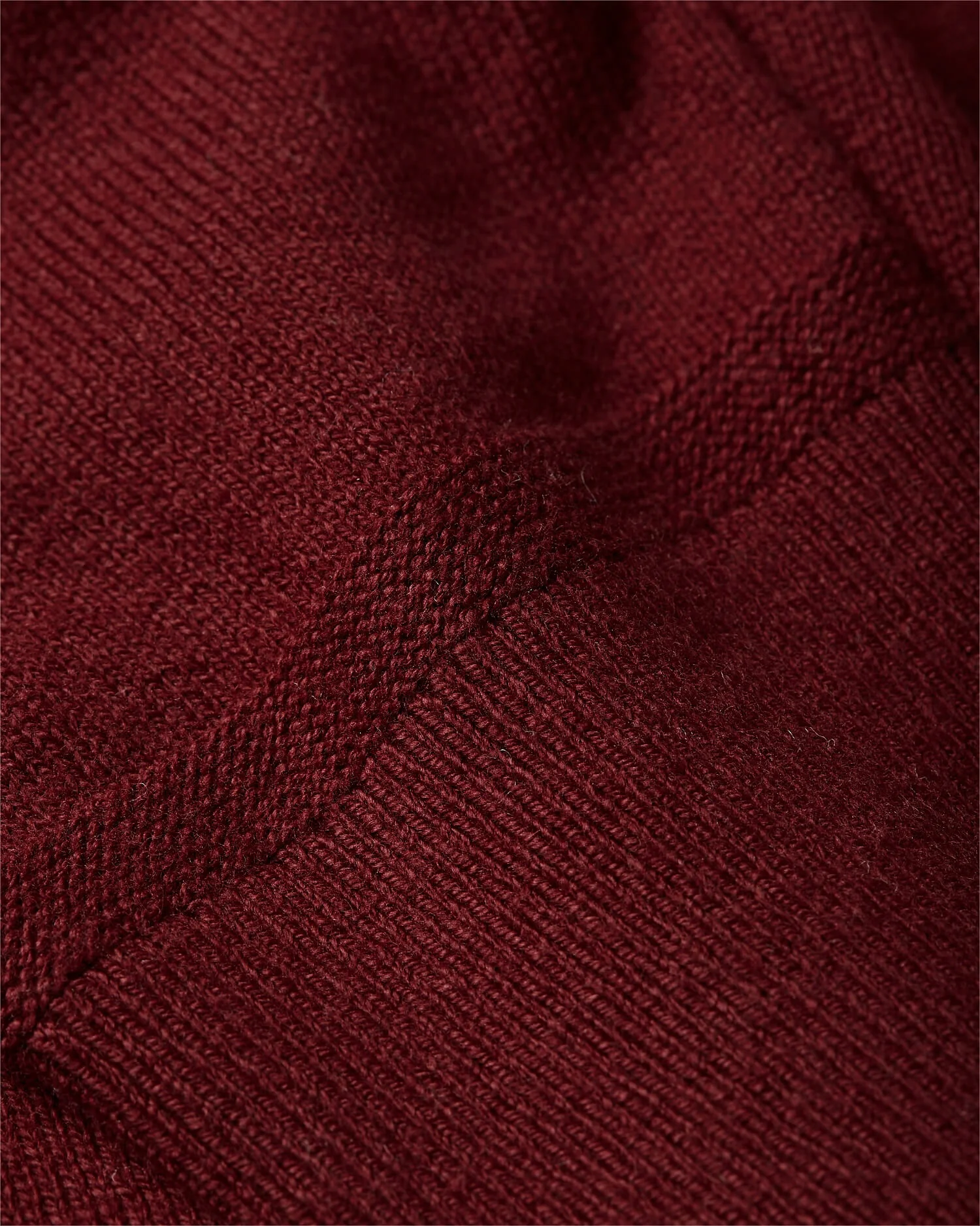 Tommy Hilfiger Miesten Neulepusero, PIMA ORG CTN CASHMERE CREW Viininpunainen - Image 4