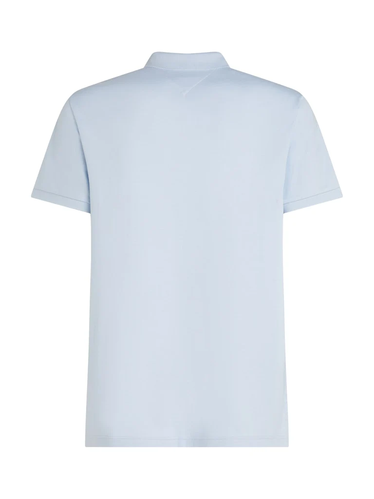 Tommy Hilfiger miesten pikeepaita, LIQUID COTTO REG SEASONAL POLO Vaaleansininen - Image 6