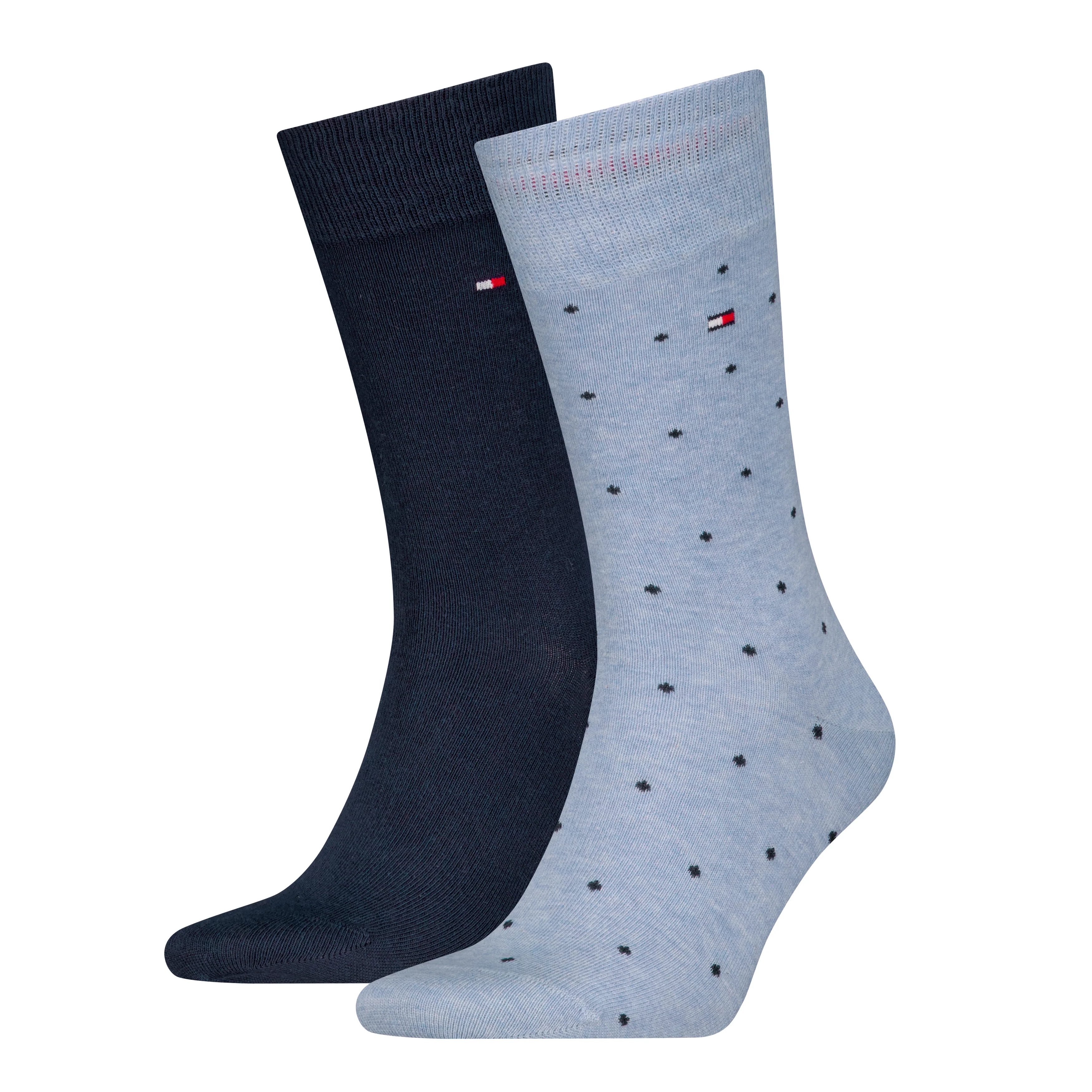 Tommy Hilfiger Miesten Sukat 2-Pack, MEN SOCK DOT NOS Vaaleansininen - Image 2