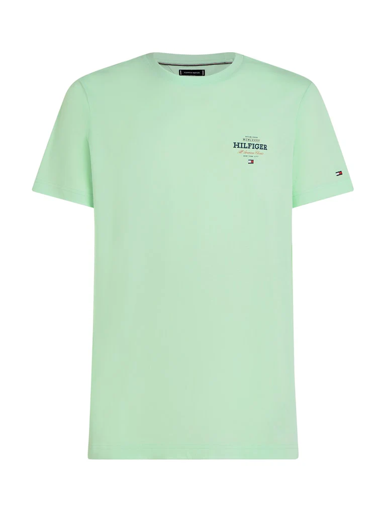 Tommy Hilfiger miesten t-paita, MONOTYPE ALL AMERICAN TEE Mintunvihreä - Image 5