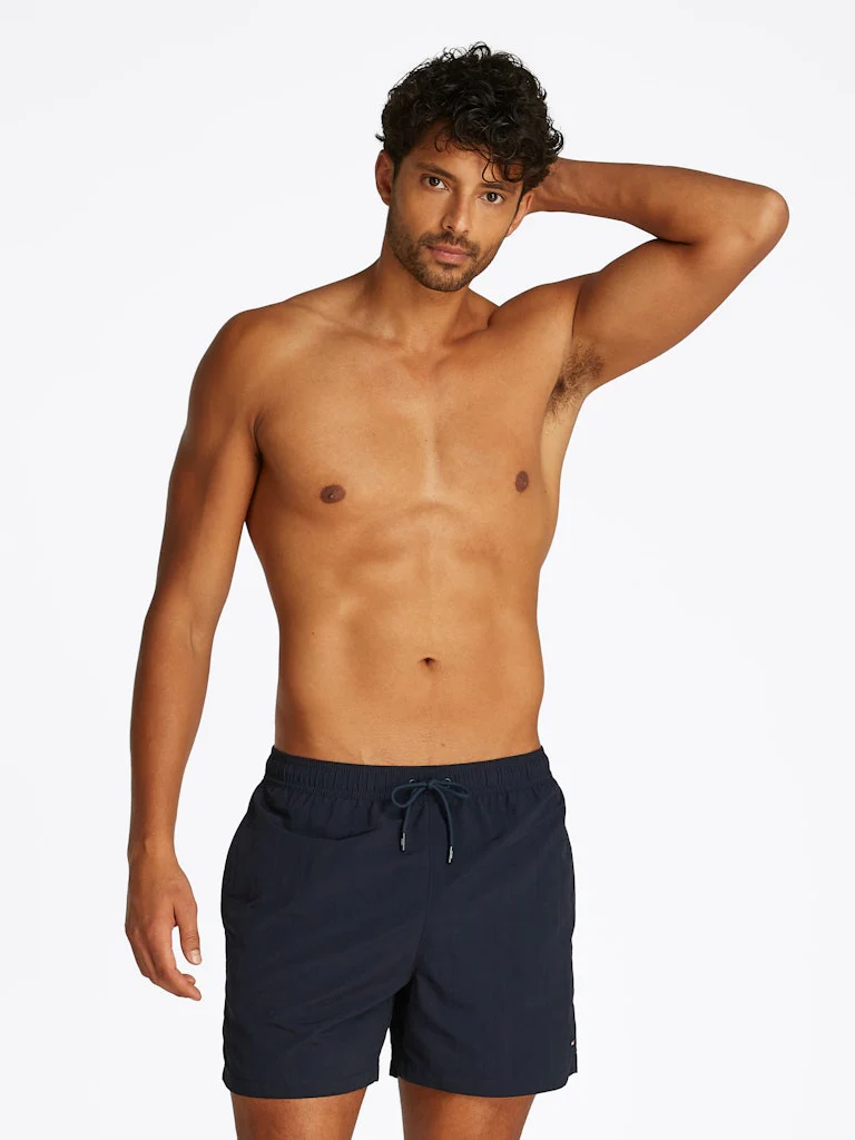 Tommy Hilfiger miesten uimashortsit, MEDIUM DRAWSTRING SWIM SHORTS Tummansininen - Image 2