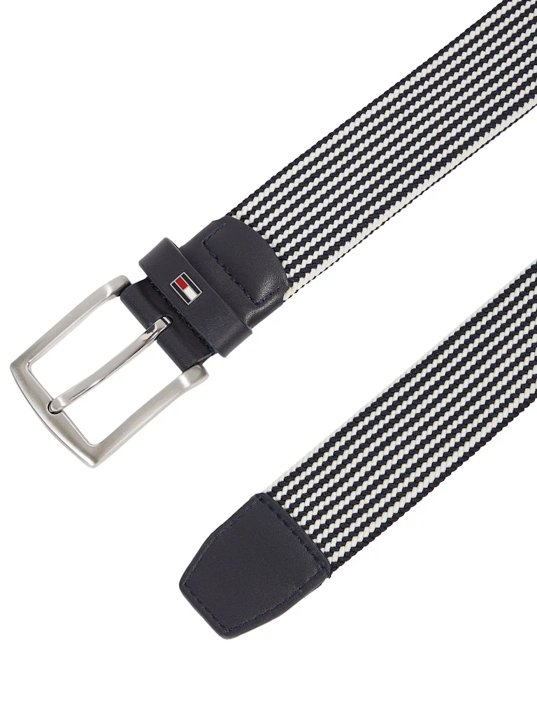 Tommy Hilfiger miesten vyö, DENTON ELASTIC BELT Tummansininen - Image 2
