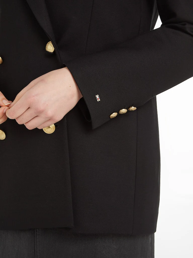 Tommy Hilfiger naisten bleiseri, RELAXED CLASSIC DB PUNTO BLAZER Tummansininen - Image 5