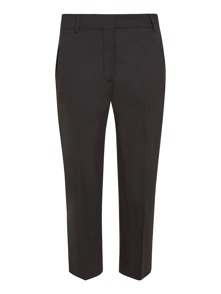 Tommy Hilfiger Naisten Chinot, SLIM STRAIGHT CO CHINO Musta - Image 3