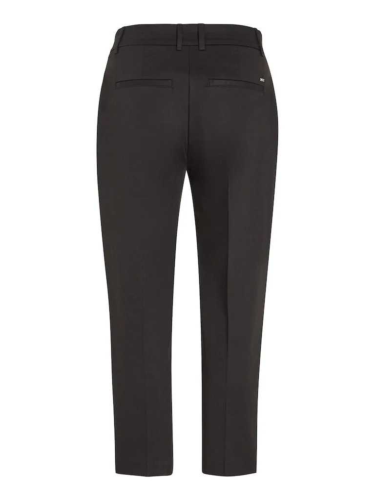 Tommy Hilfiger Naisten Chinot, SLIM STRAIGHT CO CHINO Musta - Image 4