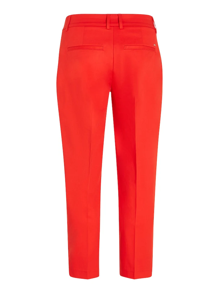 Tommy Hilfiger Naisten Chinot, SLIM STRAIGHT CO CHINO Punainen - Image 4