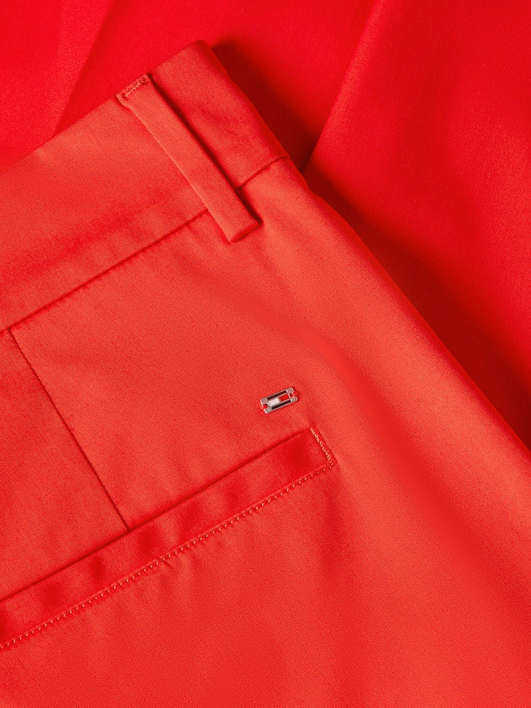 Tommy Hilfiger Naisten Chinot, SLIM STRAIGHT CO CHINO Punainen - Image 6