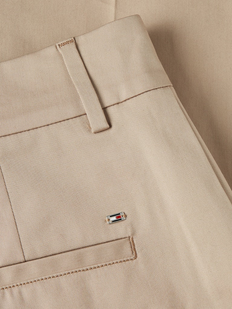 Tommy Hilfiger Naisten Chinot, SLIM STRAIGHT CO CHINO Vaalea Beige - Image 6