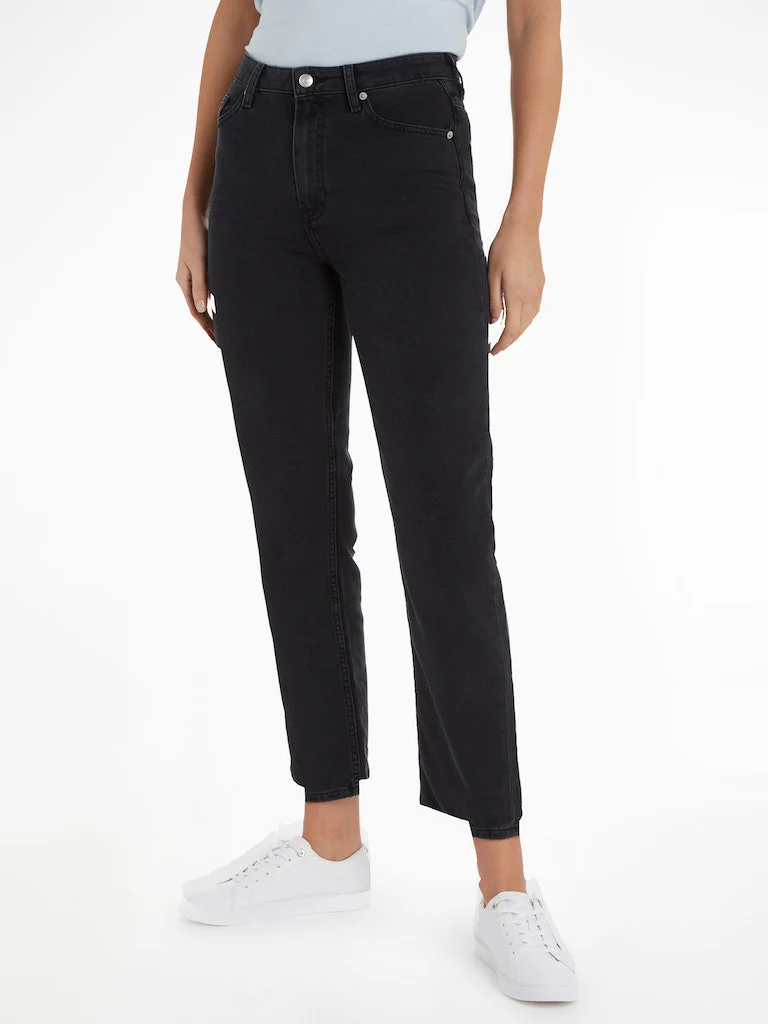 Tommy Hilfiger naisten farkut, CLASSIC STRAIGHT HW A ZIA Musta