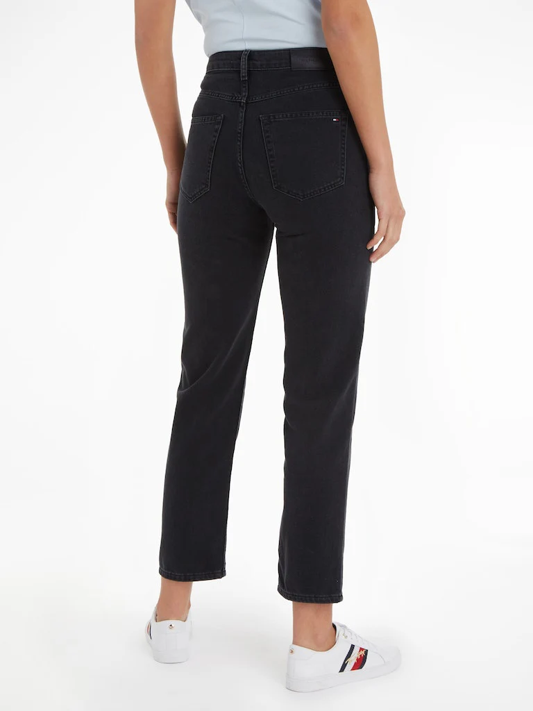 Tommy Hilfiger naisten farkut, CLASSIC STRAIGHT HW A ZIA Musta - Image 2