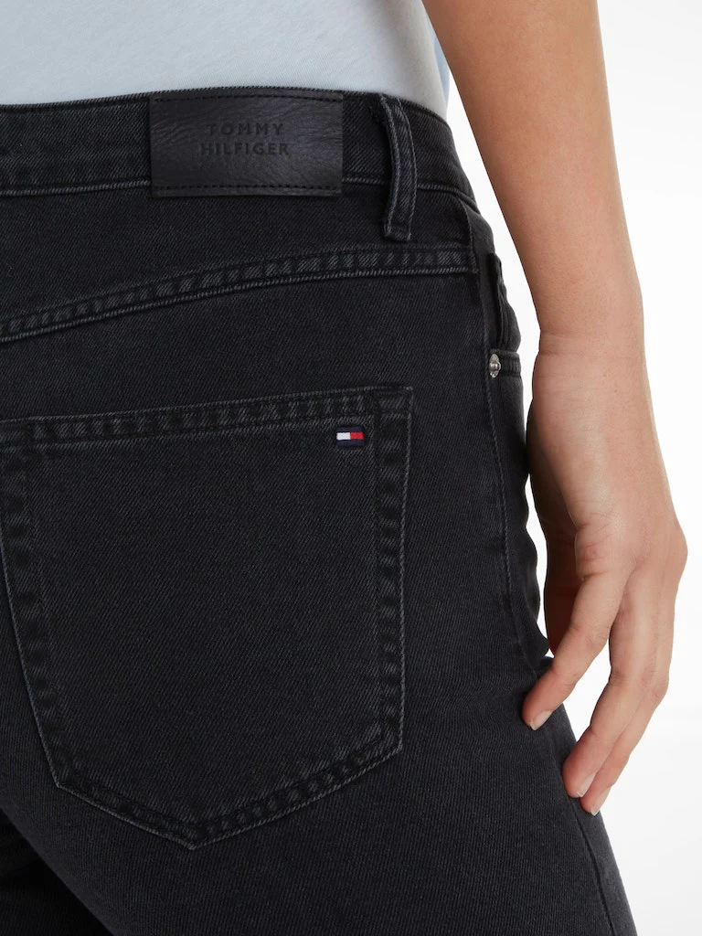 Tommy Hilfiger naisten farkut, CLASSIC STRAIGHT HW A ZIA Musta - Image 5