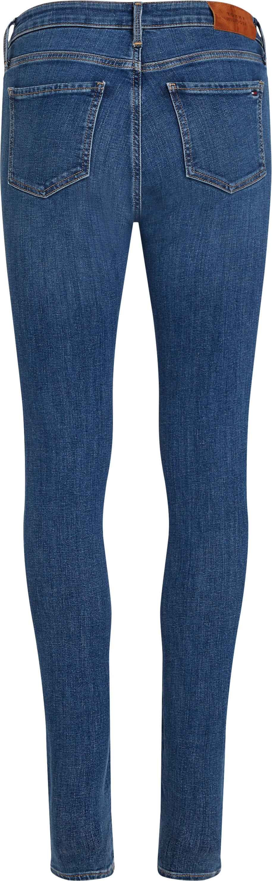 Tommy Hilfiger naisten farkut, COMO SKINNY RW MID BLUE Indigo - Image 4