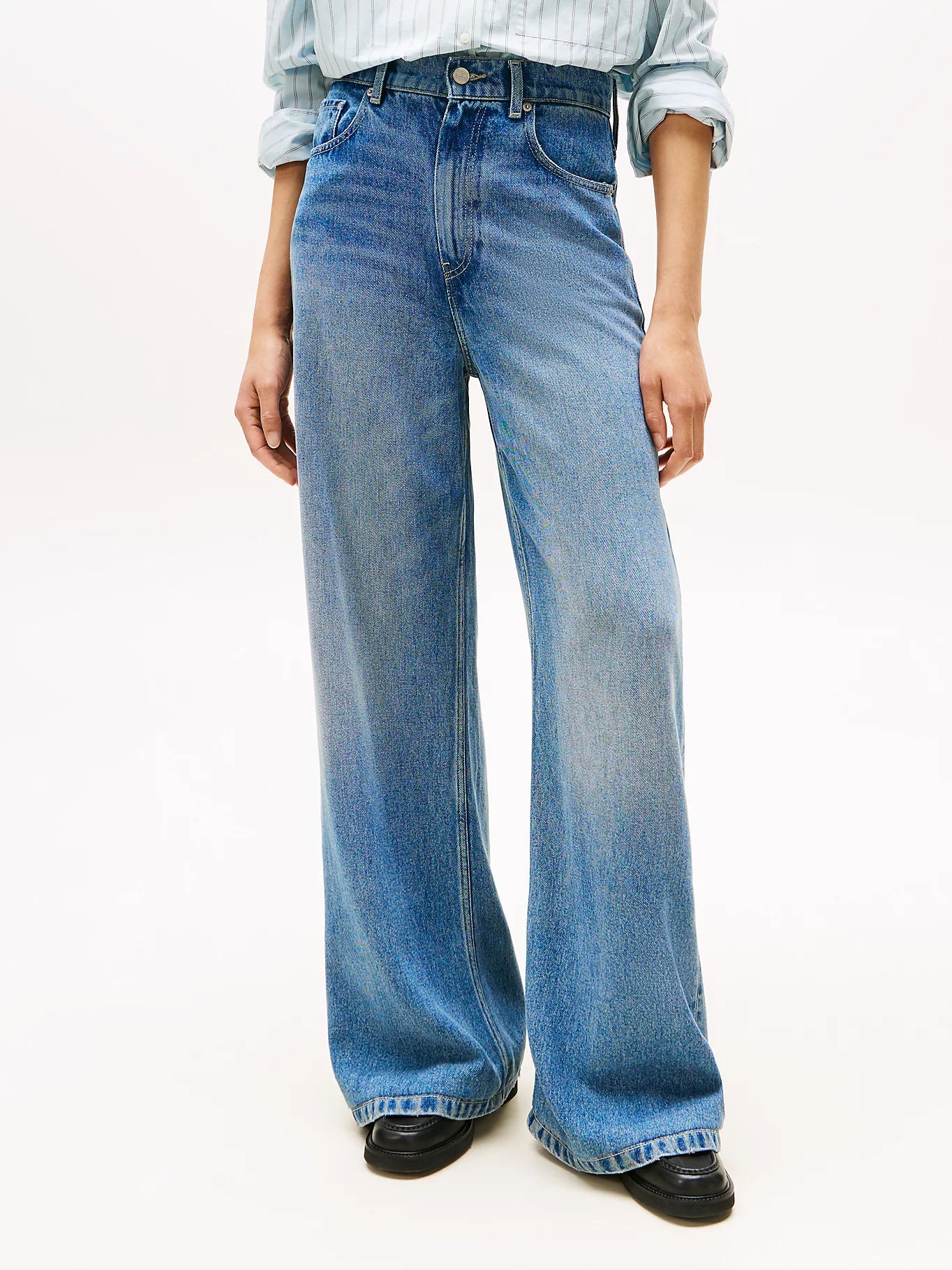 Tommy Hilfiger naisten farkut, LANA WIDE LWG Indigo - Image 2