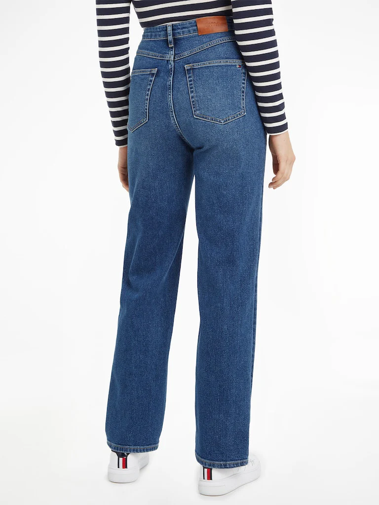 Tommy Hilfiger naisten farkut, RELAXED STRAIGHT HW JANE Indigo - Image 2