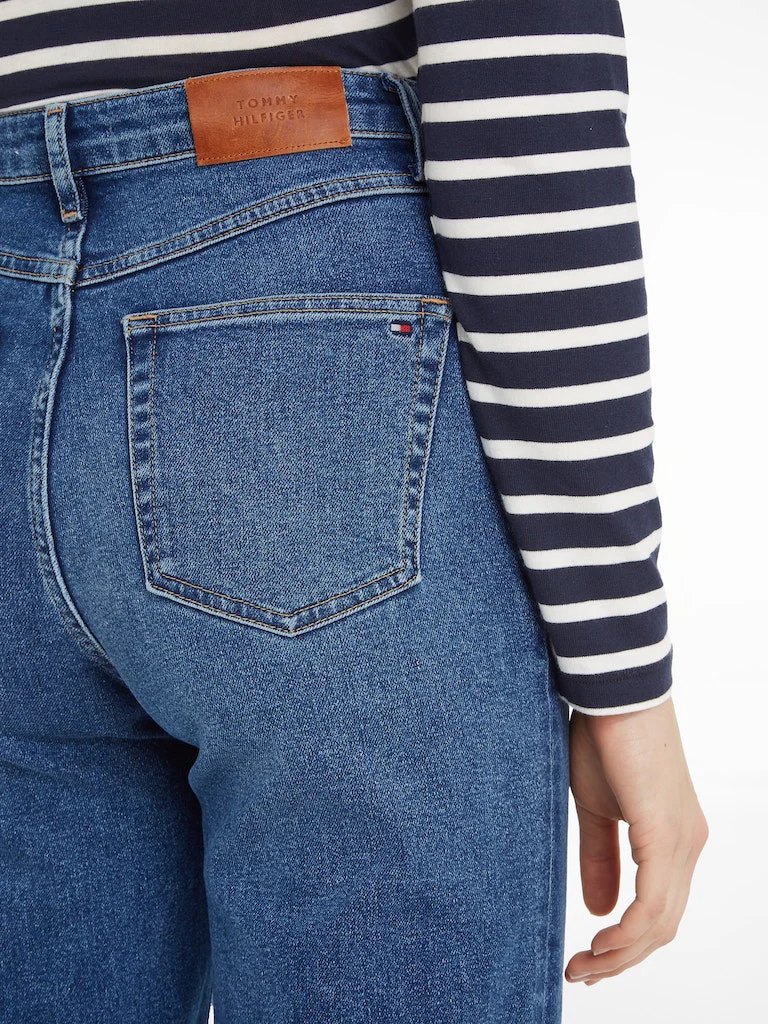 Tommy Hilfiger naisten farkut, RELAXED STRAIGHT HW JANE Indigo - Image 5