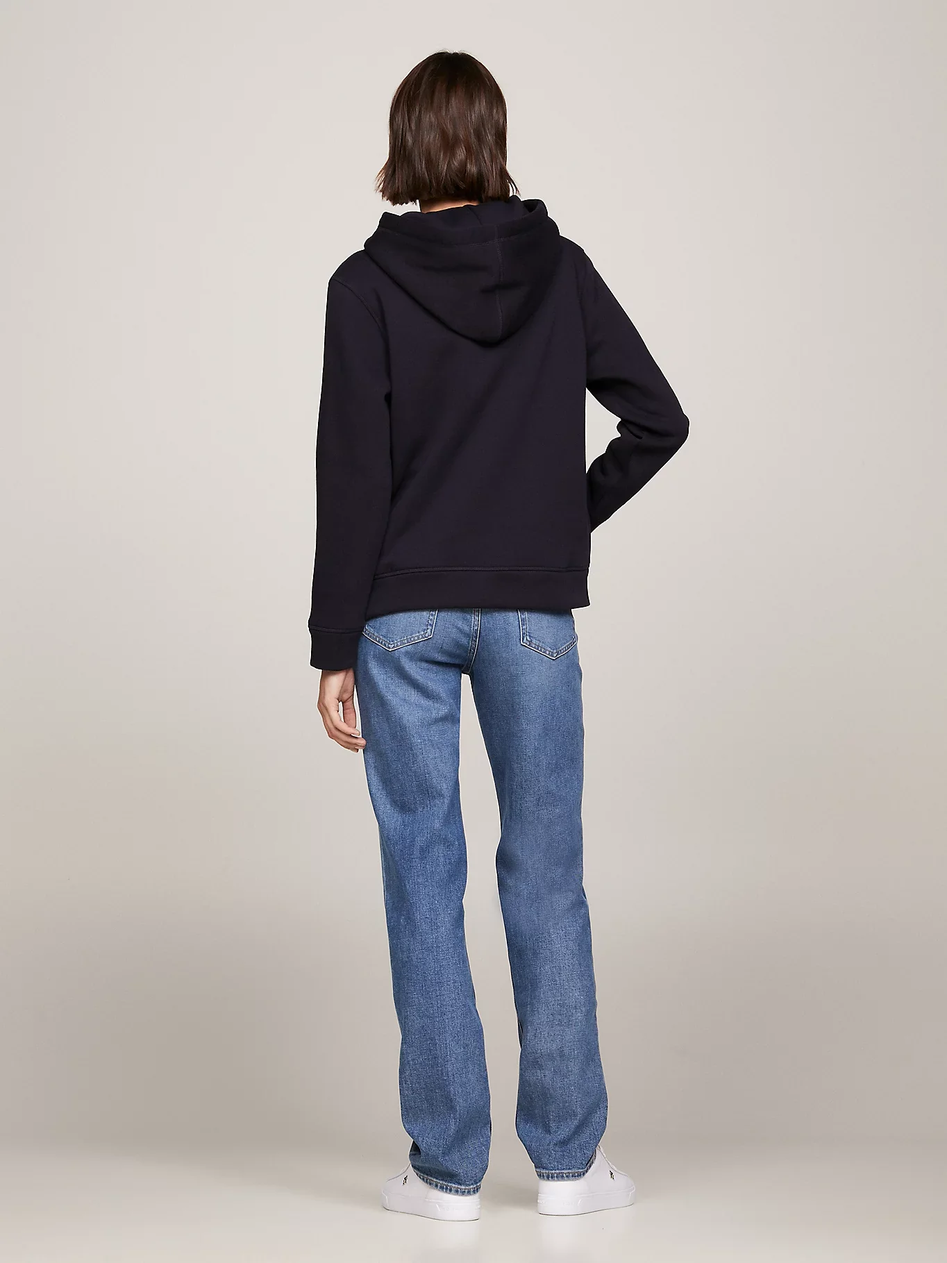 Tommy Hilfiger naisten huppari, TH HERITAGE HILFIGER HOODIE LS Tummansininen - Image 2