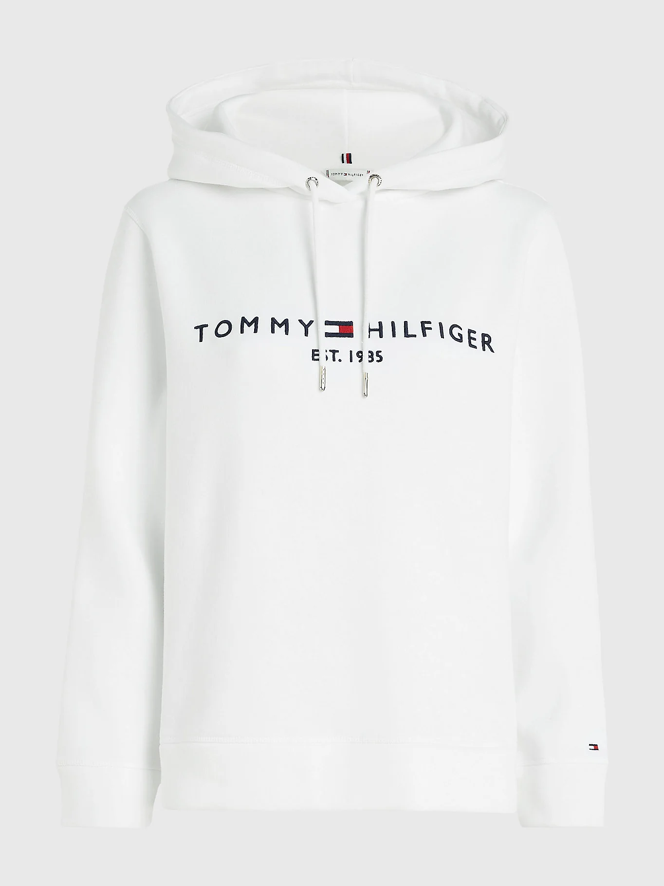 Tommy Hilfiger naisten huppari, TH HERITAGE HILFIGER HOODIE LS Valkoinen - Image 3