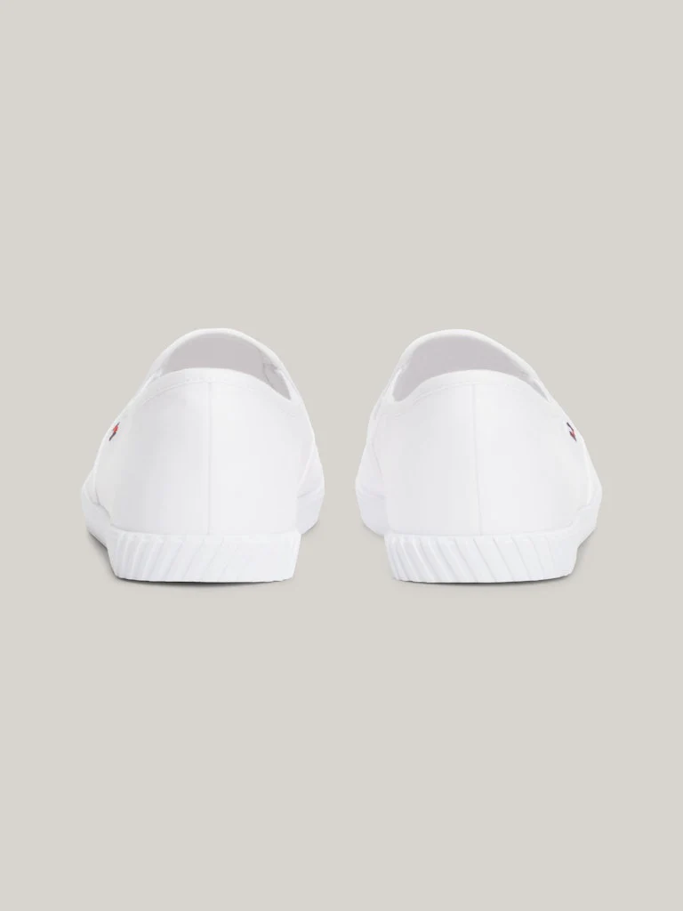 Tommy Hilfiger naisten kengät, CANVAS SLIP-ON SNEAKER Valkoinen - Image 2