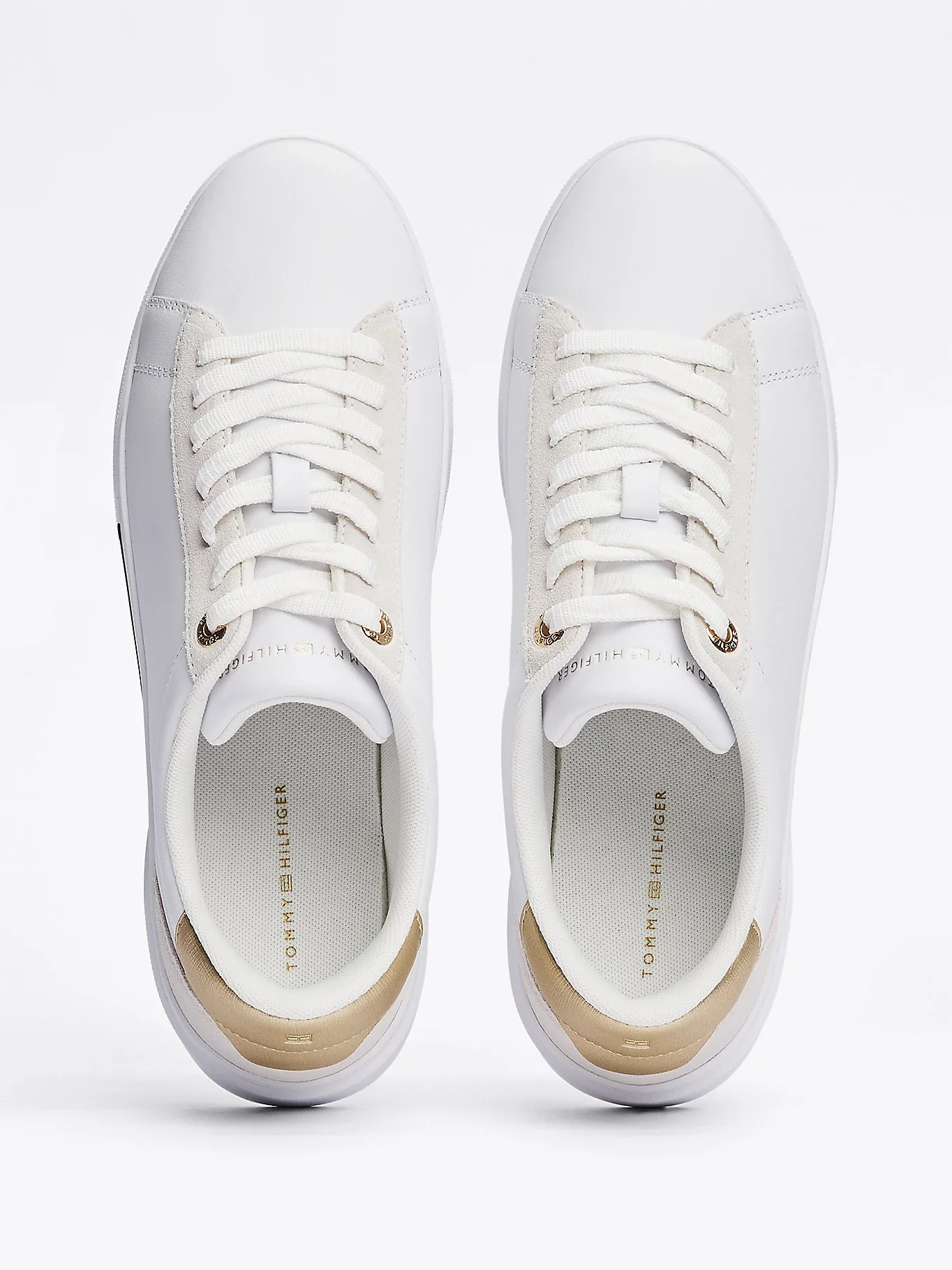 Tommy Hilfiger Naisten Kengät, CHIC COURT SNEAKER Valkoinen - Image 3