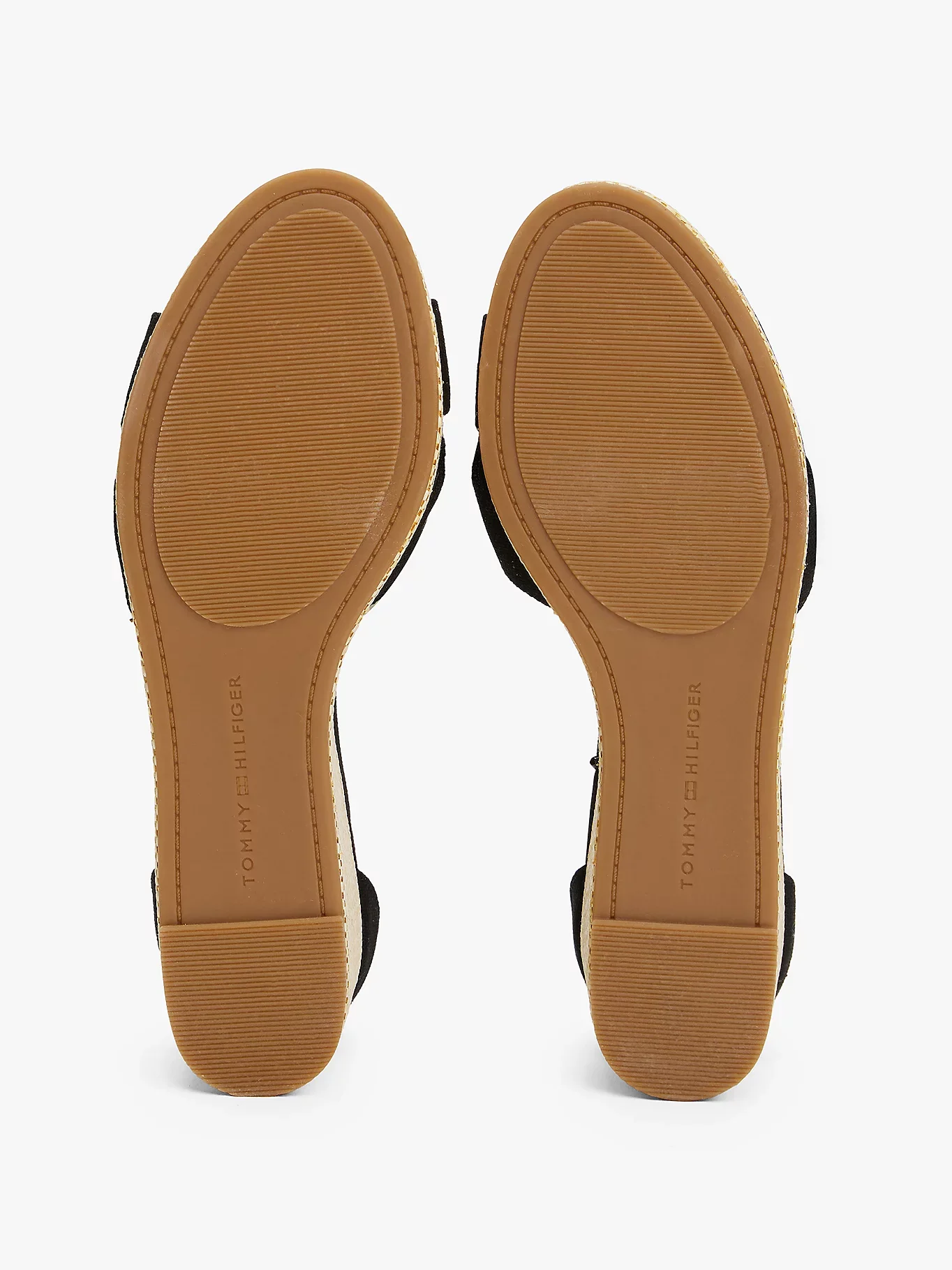 Tommy Hilfiger naisten kengät, FLAG CRISS-CROS MID WEDGE ESPAD Musta - Image 5