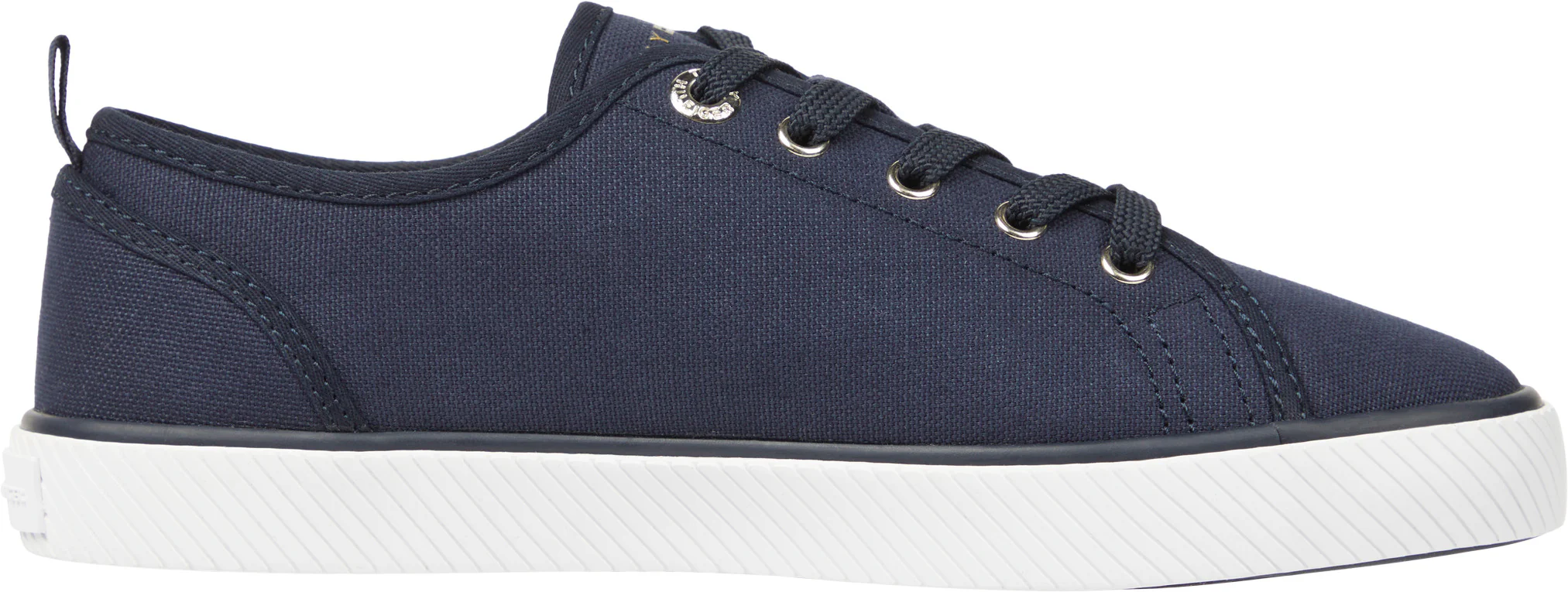 Tommy Hilfiger Naisten Kengät, VULC CANVAS SNEAKER Tummansininen - Image 4