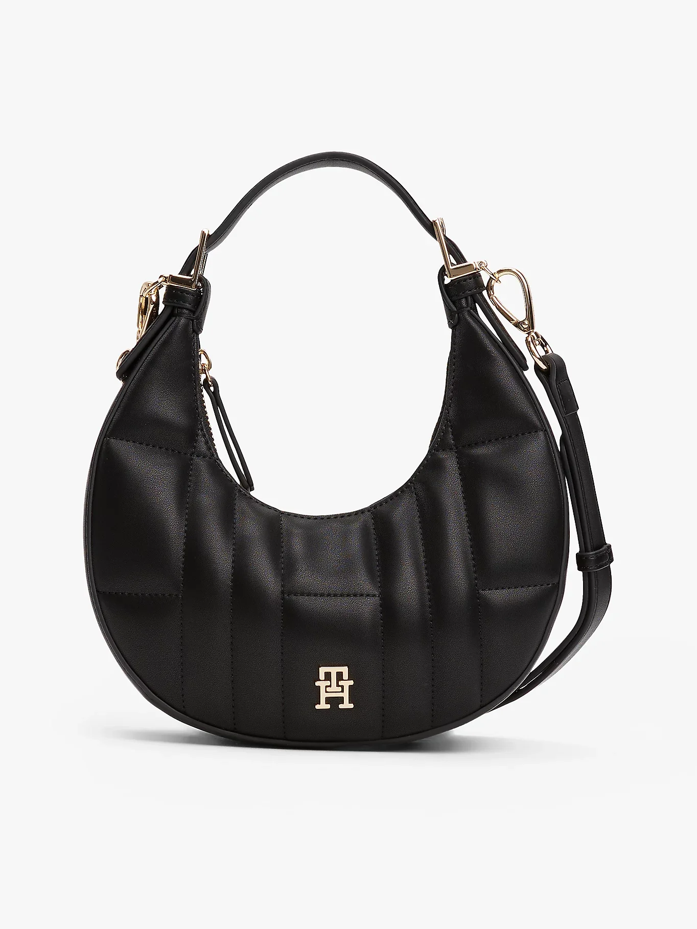 Tommy Hilfiger naisten laukku, TH FEMININE MOON CROSSOVER Musta