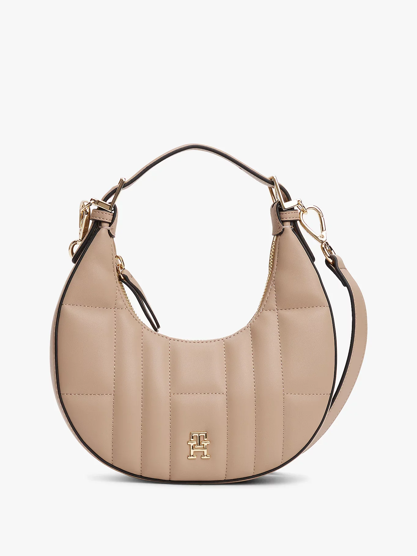 Tommy Hilfiger naisten laukku, TH FEMININE MOON CROSSOVER Vaalea Beige