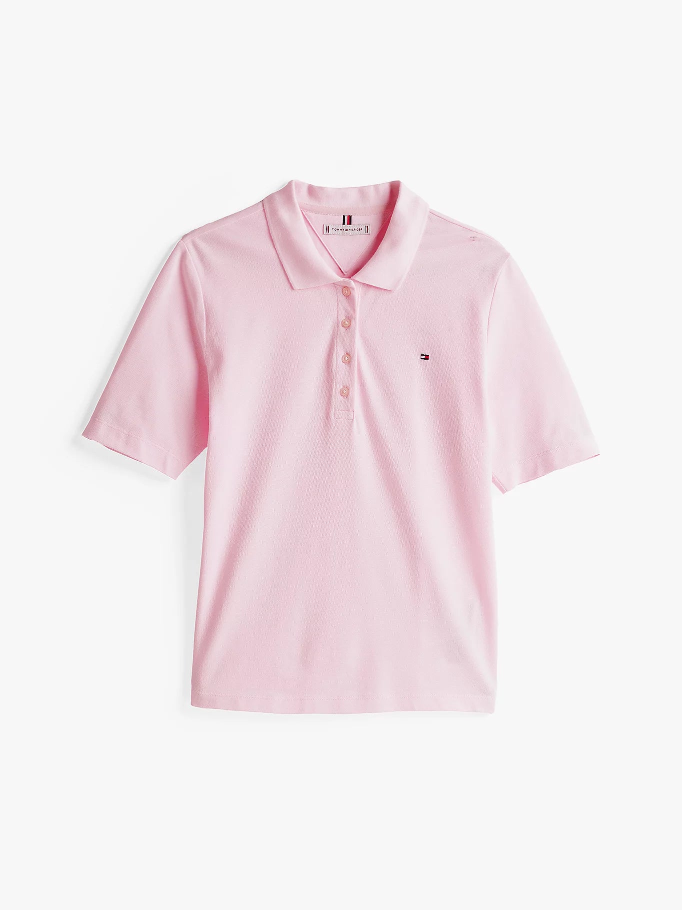 Tommy Hilfiger naisten pikeepaita, 1985 REG PIQUE POLO SS Vaaleanpunainen - Image 3