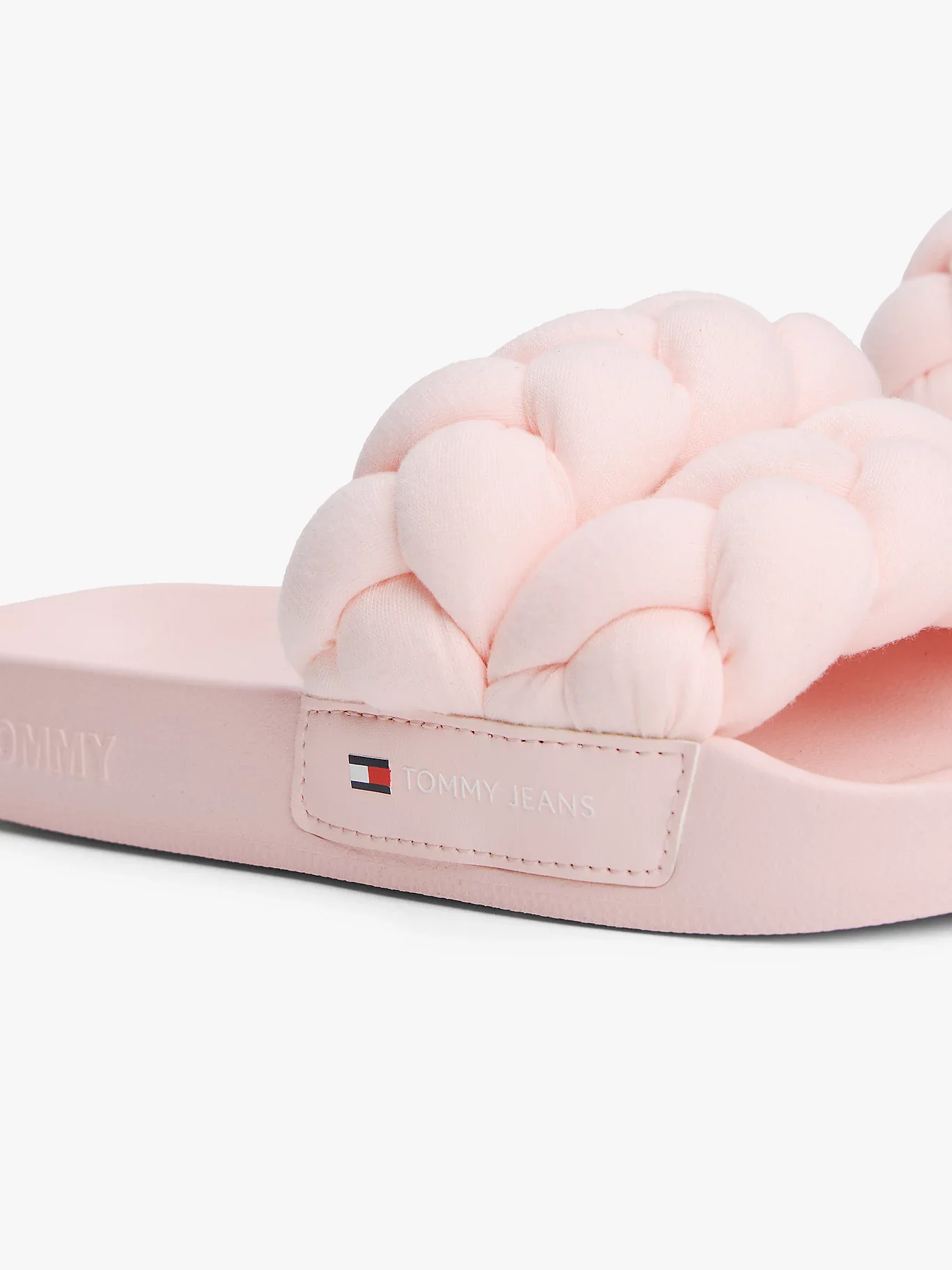 Tommy Hilfiger naisten sandaalit, TJW BRAIDED SLIDE Vaaleanpunainen - Image 3