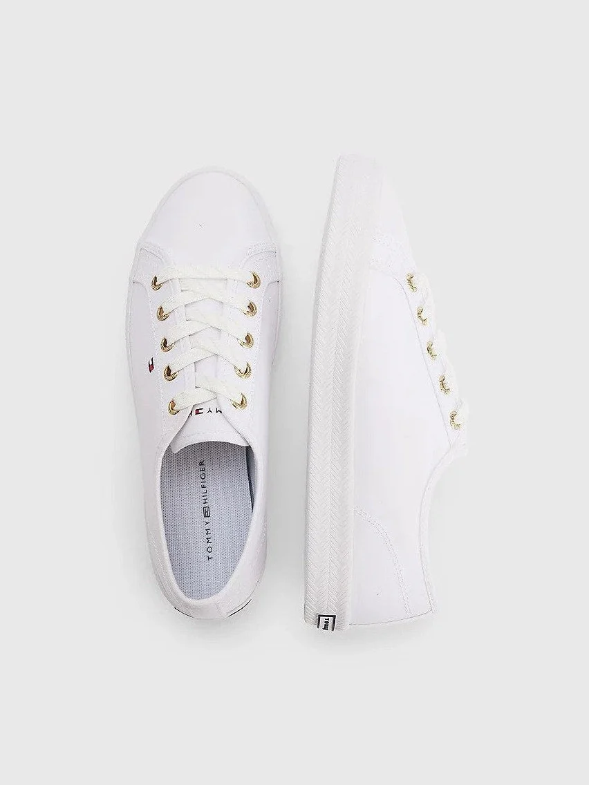 Tommy Hilfiger Naisten Sneakerit ESSENTIAL NAUTICAL SNEAKER Valkoinen